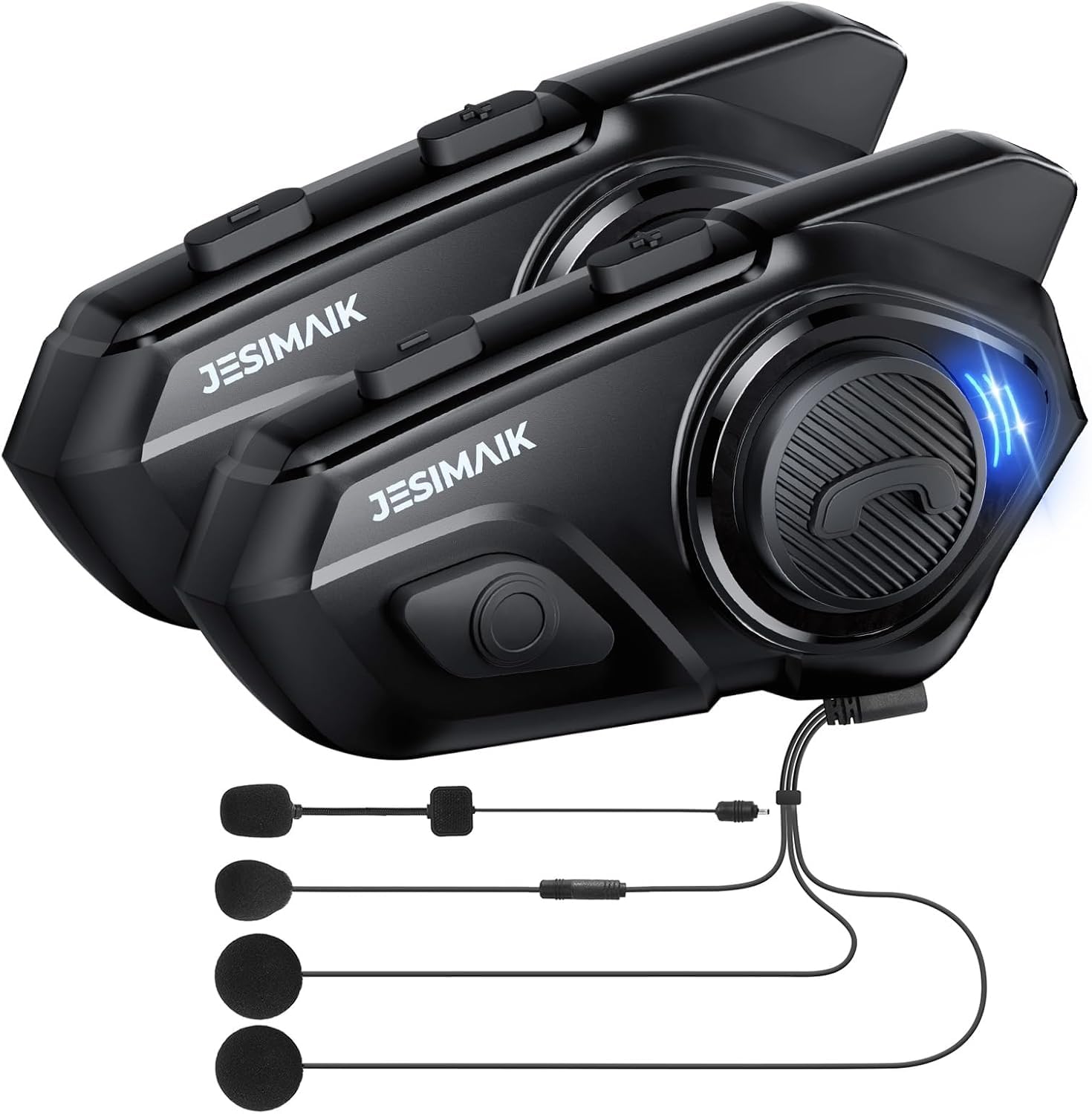 アクセサリー JESIM Motorcycle Bluetooth Headset Amazon.com: JESIMAIK Motorcycle Helmet Bluetooth Headset, 10